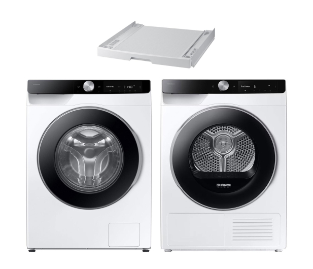ZESTAW Samsung Suszarka DV90DG6845LKU4 + Pralka WW90DG6U25LKU4 + Łącznik SKK-UDW - 1542209 - zdjęcie